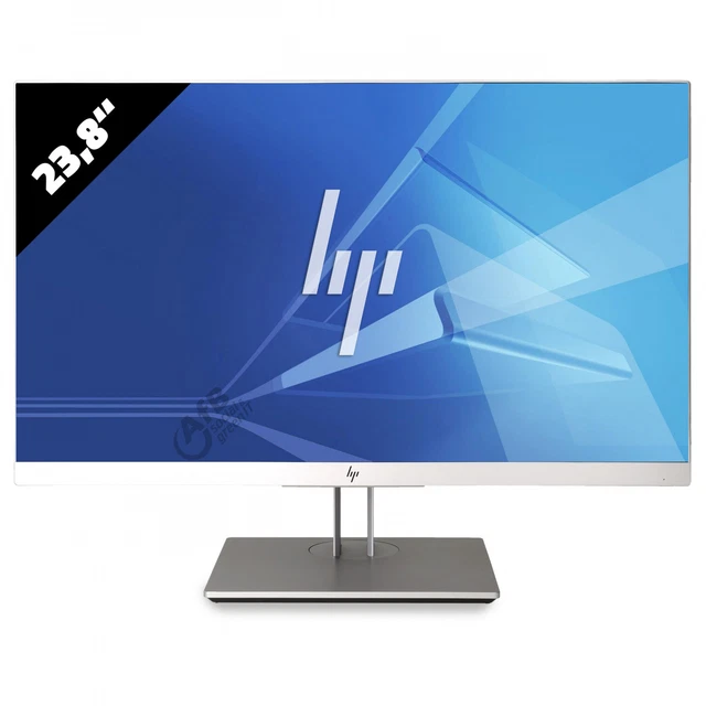 HP EliteDisplay E243 Monitor 24" 1920x1080 FHD IPS 5ms DP HDMI schwarz silber