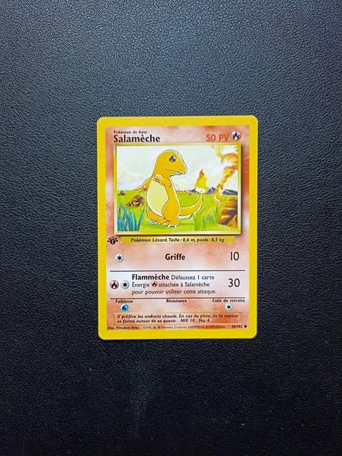 Pokemon Card SALAMECHE 46/102 Wizards Base Set EDITION 1 EN NM
