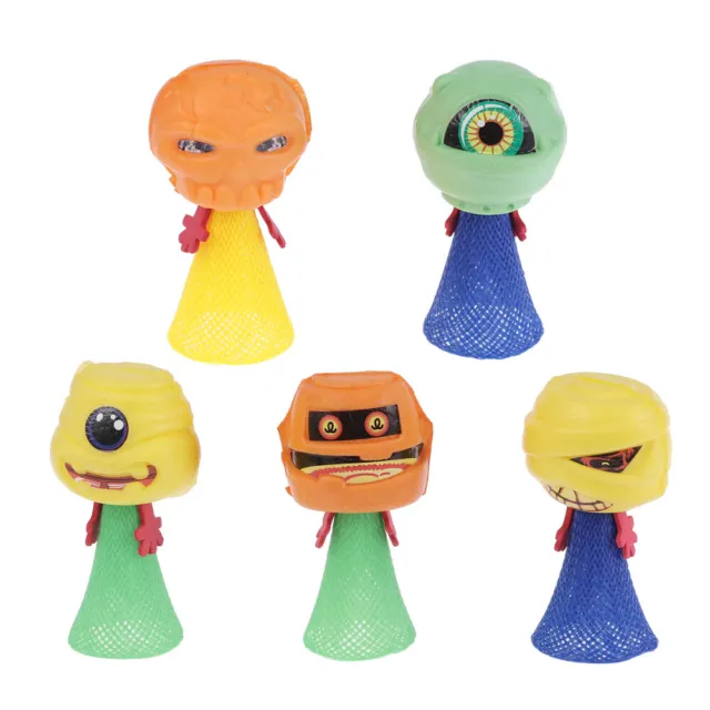 5 Pcs Jouets De Saut À La Mouche Petites Poupées Bébé Rebondir