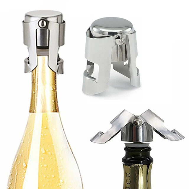 Conserva l'aroma e il sapore del tuo vino con tappi in sughero in acciaio inox