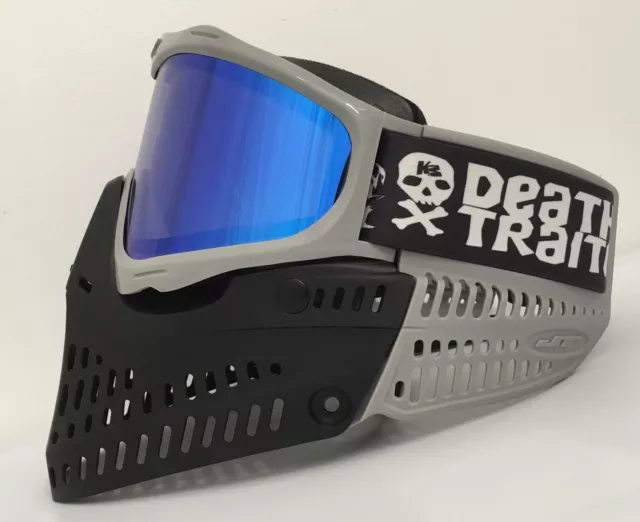 NEW JT PROFLEX Black & Grey Strap Paintball Mask Goggle Spectra Proshield  Flex $9.95 - PicClick
