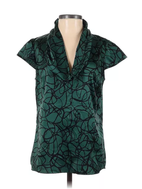 BANANA REPUBLIC FACTORY Store Women Green Short Sleeve Blouse XS $20.74 ...