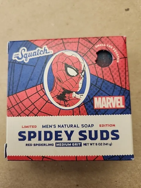 https://www.picclickimg.com/nugAAOSwyf9lcyfd/Dr-Squatch-Limited-Edition-SPIDEY-SUDS-Natural-Soap.webp