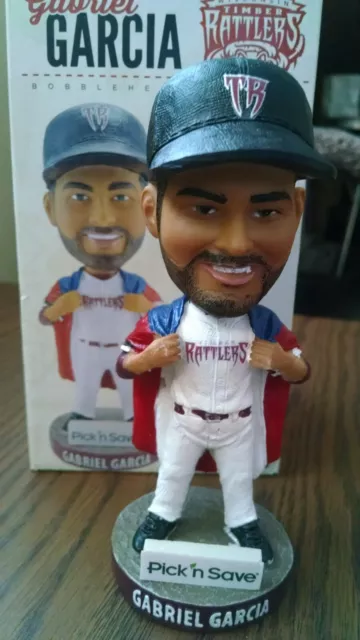 Wisconsin Timber Rattlers 2018 Sga Bobblehead Gabriel Garcia