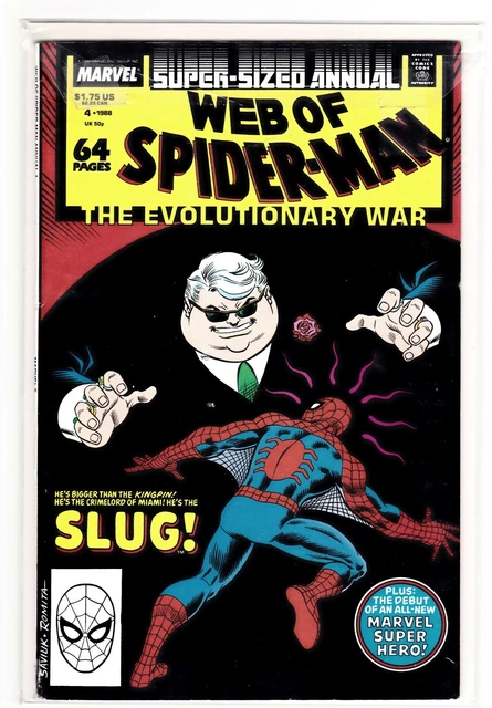 (1988) Marvel * Web of SPIDER-MAN  *  Annual No. 4 / Never read/ BB / NM