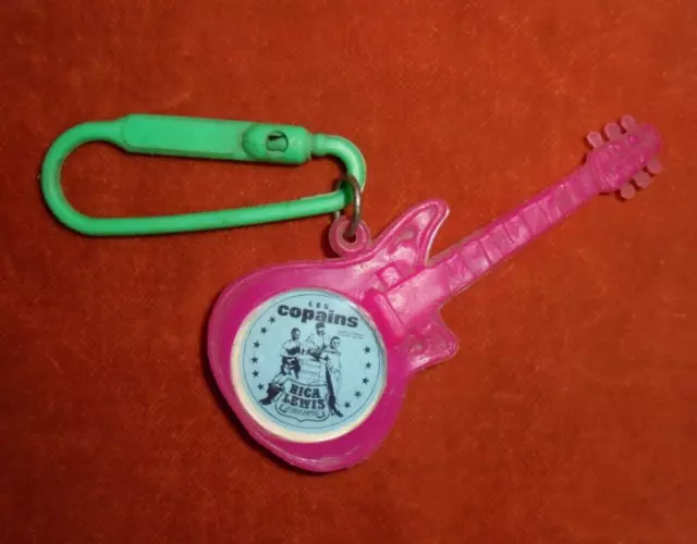 Porte-clés keyring Guitare LES COPAINS - Rica lewis