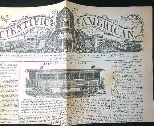 Scientific American N. 1 Thursday, August 28, 1845 Aa.vv.  1845
