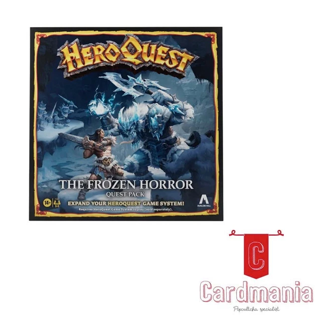 HEROQUEST THE Frozen Horror Quest Board Game Expansion Pack "New" EUR