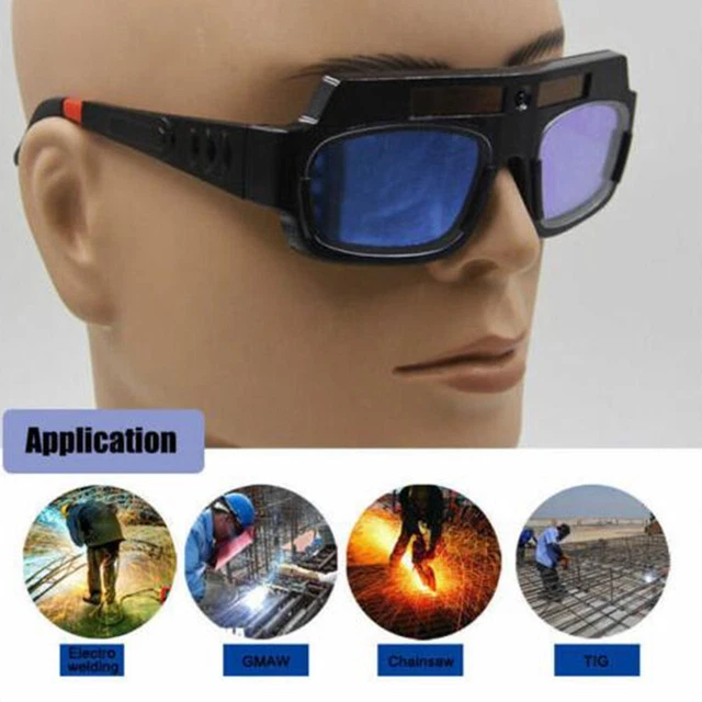 Nuovi Pratici Occhiali Saldatura Casco Solare Antiriflesso Batteria Antigraffio