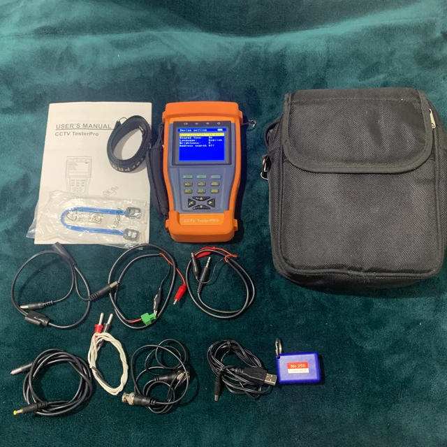 CCTV Tester Pro All in One CCTV Überwachungskamera Tester 3,5" LCD TFT gebraucht