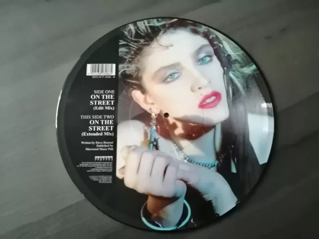 Madonna & Otto Von Wernherr - On The Street 12" Picture Disc 1992 REPLAY P 3008