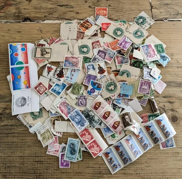 LOT DE 12 Timbres Obliteres En Anciens Francs EUR 2,00 - FR