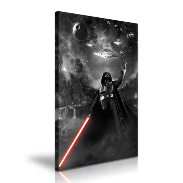 STAR WARS Darth Vader Stretched Canvas Wall Art Home Deco 50x76cm / 20X30 Inch