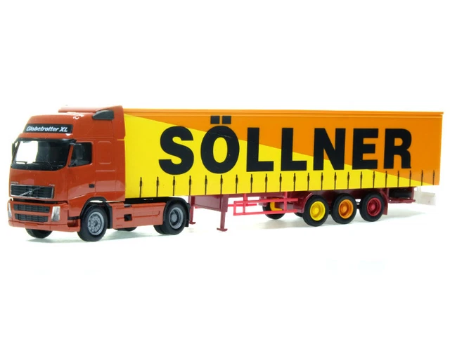 SIKU V350 VOLVO FL7 Sattelzug Aluminium Hueck #5872 EUR 199,00 - DE