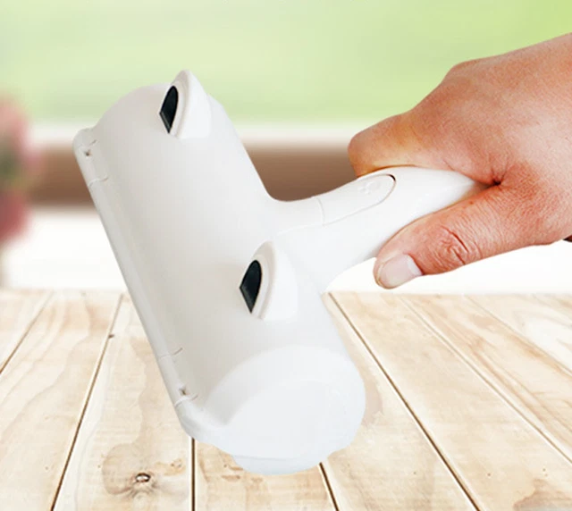 Reusable Pet Hair Lint Remover Dog Cat Hair Roller Cleaning Brush Sofa Clothes