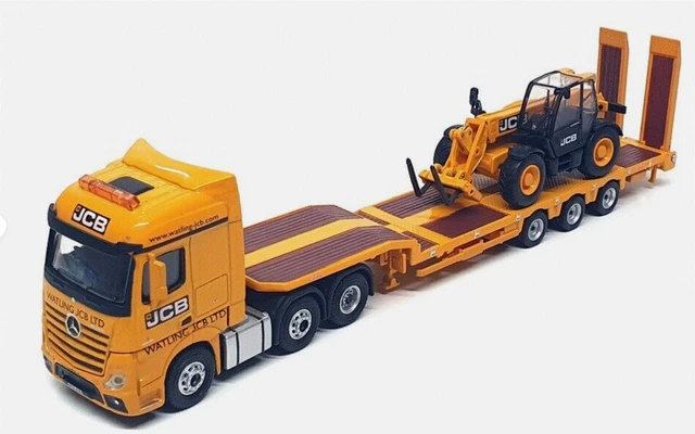 Oxford Diecast 1/76 Mercedes Semi Low Loader & Loadall - 76MB012 - Occasion