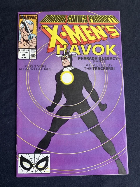 MARVEL COMICS PRESENTS # 25 - X-MEN's Havok, Black Panther, 1st App Of Nth Man 1