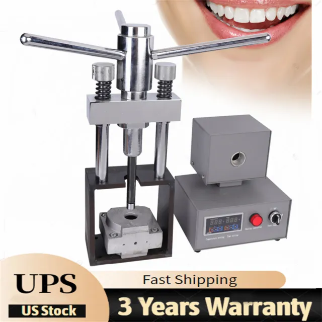 Dental Flexible Denture Machine 400W Dentistry Injection System Lab Equipment CE