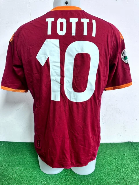 Maillot AS Roma Totti 2003/2004 - Diadora, Match Worn Issue, Vintage