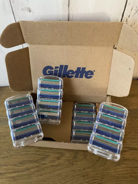 Ships Free! Genuine Gillette5 Razor Blade Refills 16 Count. Fits Fusion Handle 2