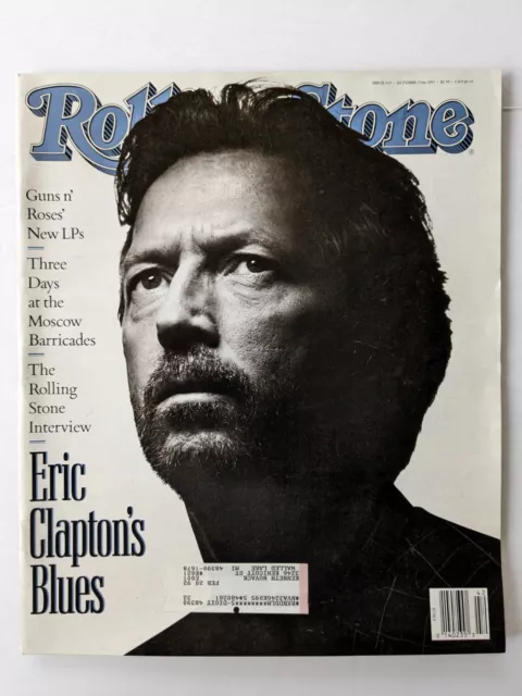 Rolling Stone Magazine Oct 1991 Eric Clapton's Blues