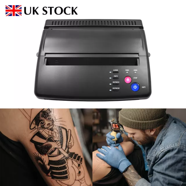 Tattoo Transfer Stencil Machine Thermal Copier Printer for Tattoo Artists |  eBay