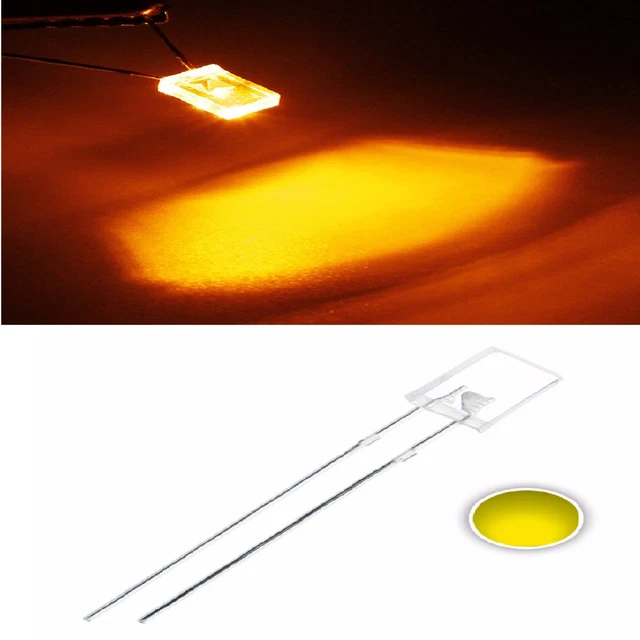 Lumetheus Diodi LED 5mm Colori Rosso extra super luminoso 40.000 mcd 50