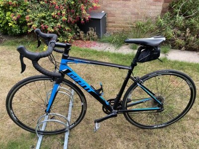 Giant Defy 3 Medium Road Bike Blue Used 103 33 Picclick Uk