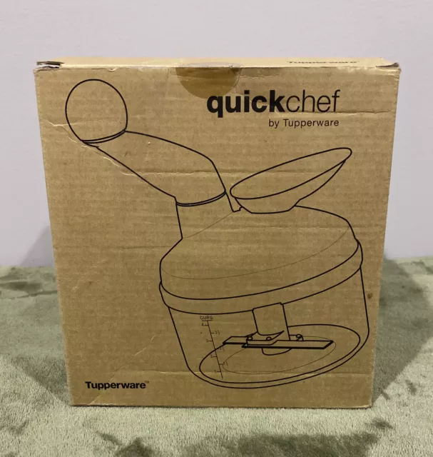 Quickchef Tupperware 2000 azul zafiro caja abierta 2