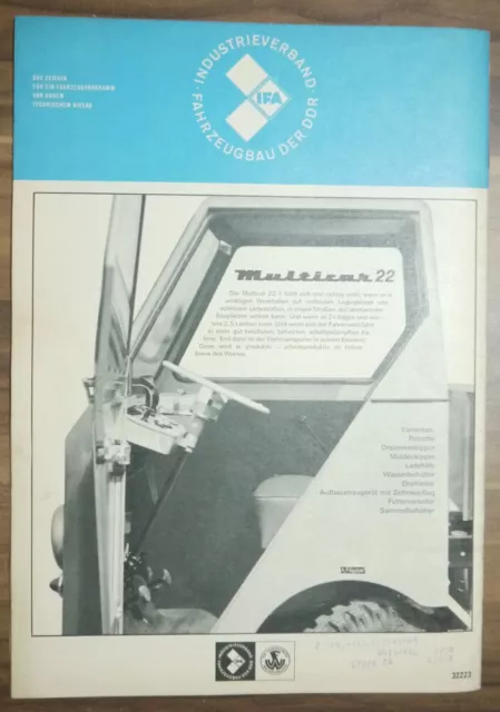 KFT VEB Verlag Technik Berlin Januar 1970 Beurteilung Wartburg 353 50 PS Motor 2