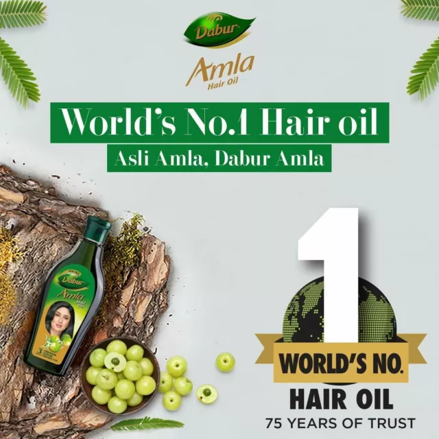 Dabur Amla Hair Oil - 28 ML - Indian Gooseberry Beautiful Fast Grow Hair