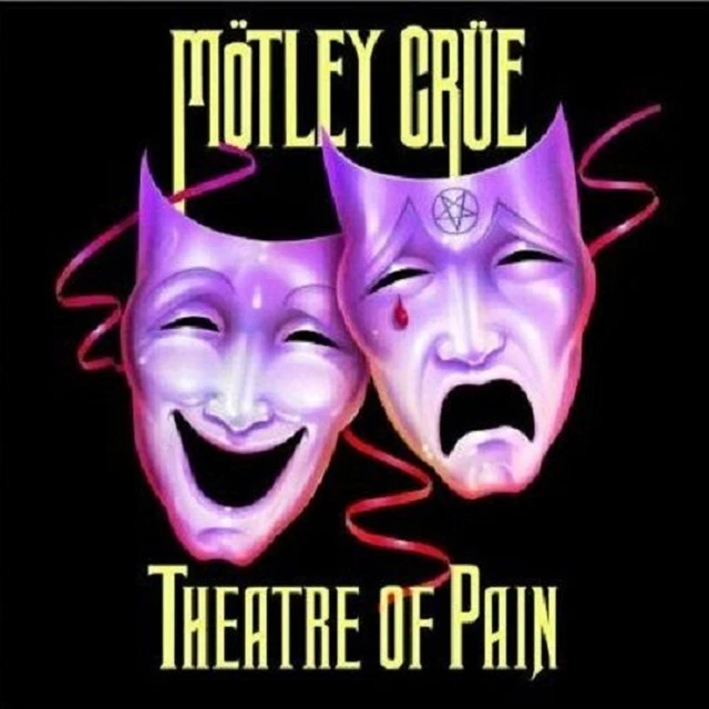 Motley Crue band logo Theatre of pain new Official Greeting Card any occasion