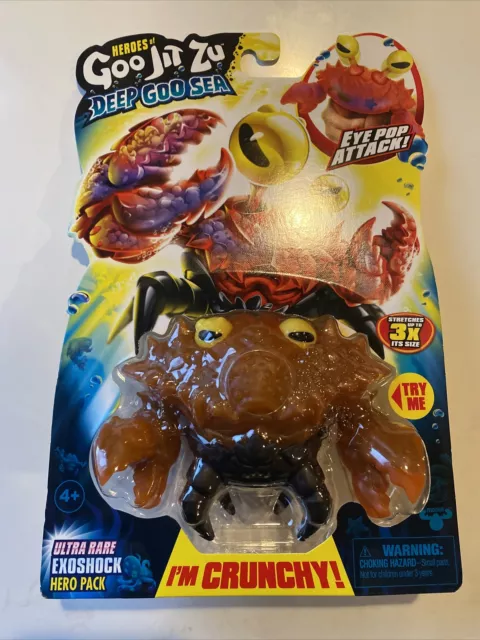 Heroes Of Goo Jit Zu Deep Goo Sea - Ultra Rare Exoshock - Moose Toys