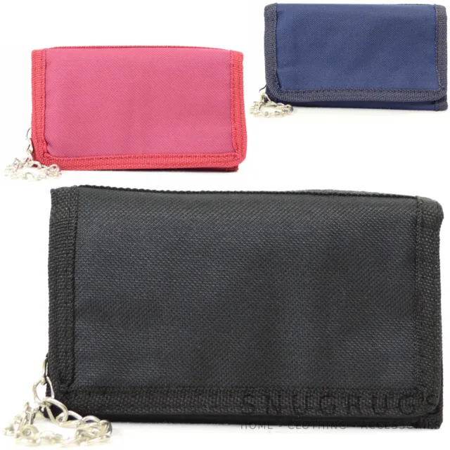 Mens / Boys / Ladies / Girls / Childrens Wallet / Purse With Chain