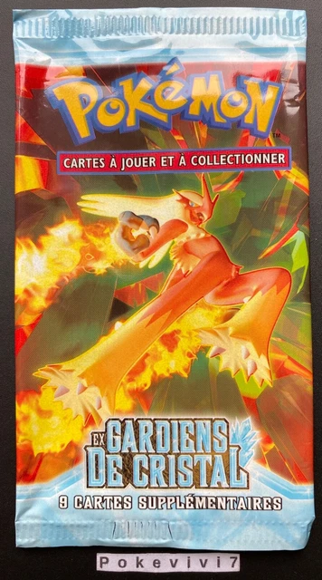 BOOSTER Block EX Pokemon EX CRYSTAL GUARDIANS Video / Empty / Open / NO CARDS!