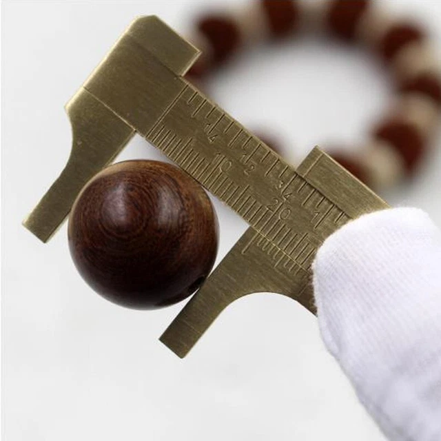 Goodzaz Pied à Coulisse Pratique En Laiton 4 / 10cm, Double échelles Mm