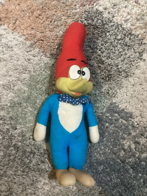 Jouet Rare Woody Woodpecker (Piccolo) De 1993 - ICOLO, Avec Bugs Bunny, Occasion Vintage