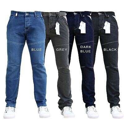 BNWT Da Uomo Jeans Jack & Jones Pantaloni Slim Fit 5 COLORI Designer Pantaloni £ 21.99 