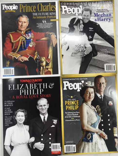 Magazine Lot Of 9~ The Royal Family,Royal Wedding Harry & Meghan, William & Kate 2