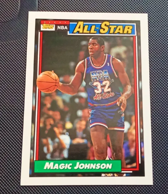 Magic Johnson Topps  Carte nba  All-Star basketball 🏀