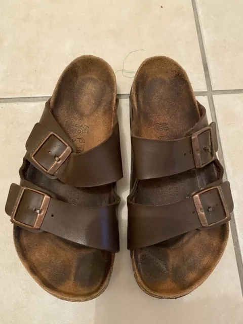 Birkenstock Arizona Brown Sandals size 7 EU 40