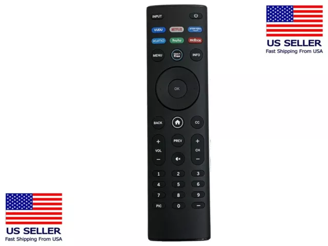 Universal Vizio Remote Control XRT140 fit for Vizio LCD LED Smart TV