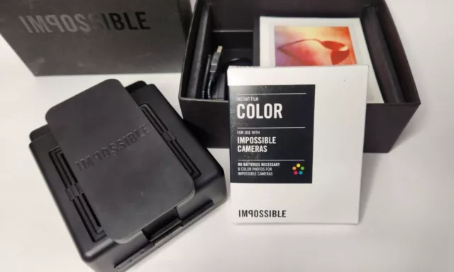 Impossible Instant Lab Universal Polaroid Printer Kit Phone Photos to Film Box