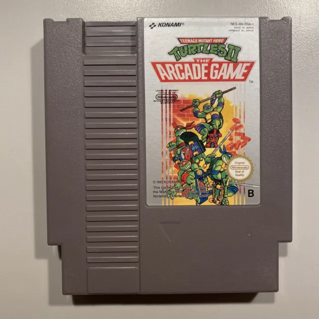 Jeu NES - Teenage Mutant Hero Turtles II The Arcade Game - Nintendo NES - FRA