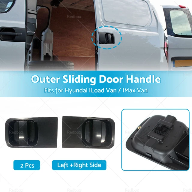 LH+RH PAIR OUTER Sliding Door Handle Black For Hyundai ILoad IMax Van 20082019 45.00 PicClick AU
