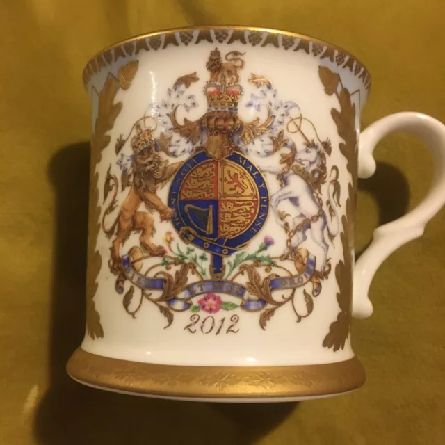 Royal Collection Trust Queen Elizabeth II Cup DIAMOND JUBILEE Tankard 22k mug