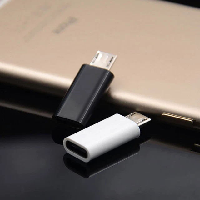 Adaptateur USB-C Vers USB 3.0 NFHK – Femelle Type C à Femelle USB-A 10 Gbit/s, Transfert Rapide Données & Charge, Réversible, Pour PC, Tablette, Smartphone
