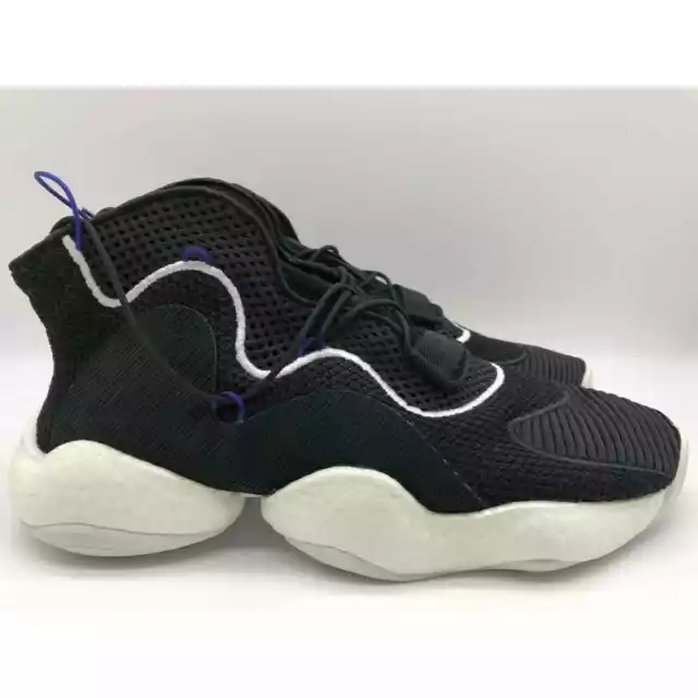 adidas Men's Originals Crazy BYW LVL 1 Boost Basketball Shoes Black Size US 10.5