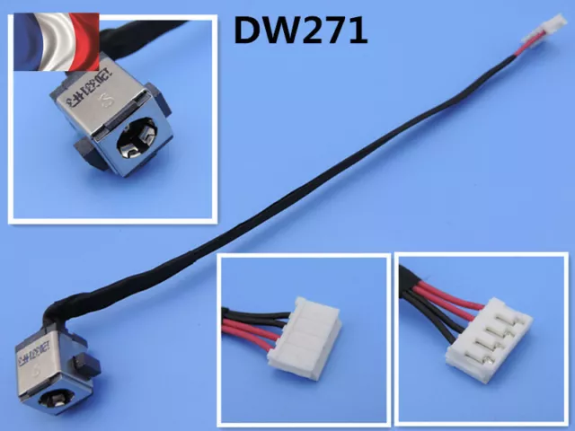 DC Jack Connecteur Alimentation Pour Toshiba Satellite L770 L770D L775 L775D