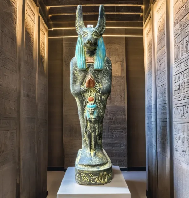 Anubis Statue - Ancient Egyptian Antiques BC jackal God Anubis God of Afterlife